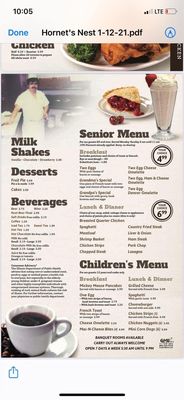 Menu photo 2 The Hornet’s Nest Heyworth, IL