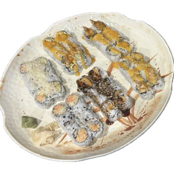 Hasu Sushi & Grill - Any three roll - Sushi Bars Near Me - Tallahassee, Florida Hasu Sushi & Grill - Any three roll - Sushi Bars Near Me - Tallahassee, Florida