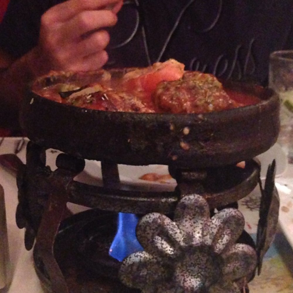 Ali Baba - Kofte are served in a dish that keeps them simmering - Turkish Near Me - San Juan, Puerto Rico Ali Baba - Kofte are served in a dish that keeps them simmering - Turkish Near Me - San Juan, Puerto Rico