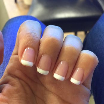 Sam's Nails And Spa - Gel - French tip manicure By Sam - Nail Salons Near Me - Clarksville, Tennessee