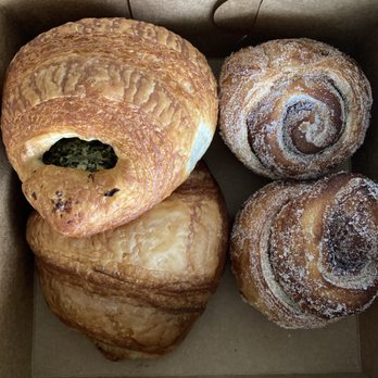 Back Porch Bakery - Spinach feta croissant and morning buns - Bakeries Near Me - San Luis Obispo, California Back Porch Bakery - Spinach feta croissant and morning buns - Bakeries Near Me - San Luis Obispo, California