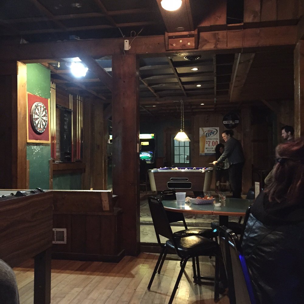 Pool table, darts, foosball. Pool table, darts, foosball.