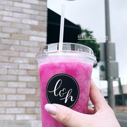 Lavender & Honey - Seasonal Dragonfruit lemonade