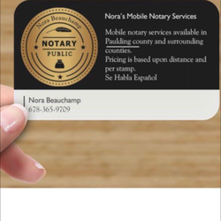 Nora's Mobile Notary Services