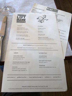 Menu photo 5 Left Bank New York, NY Menu photo 5 Left Bank New York, NY