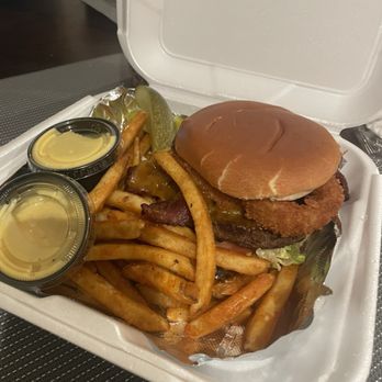 Biscuits Cafe - BBQ Western Bacon Burger - Breakfast & Brunch Near Me - Glendale, Arizona