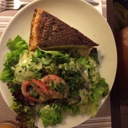 Potato quiche with salad - soo good! Potato quiche with salad - soo good!
