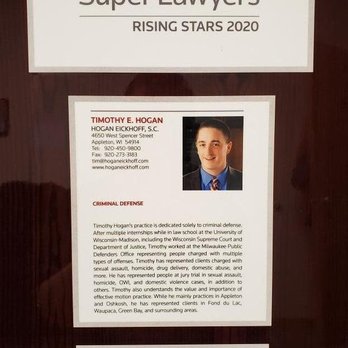 Hogan Eickhoff - Criminal Defense Law Near Me - Appleton, Wisconsin