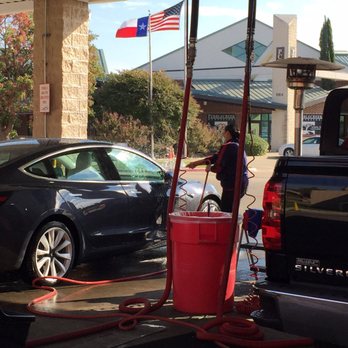 Red Wave Car Wash - Tesla hand wash. - Car Wash Near Me - Plano, Texas
