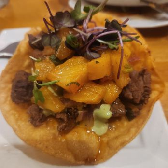 La Crema - Steak tostados - Tapas/Small Plates Near Me - Rosemary Beach, Florida