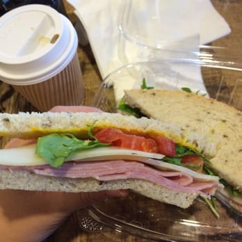 The Story Caffe - Ham and Swiss! I knew there was tomatoes and lettuce! - Cafes Near Me - Carlsbad, California