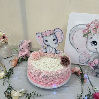 EH Cakes - a cake with pink and white frosting - Custom Cakes Near Me - Jurupa Valley, California EH Cakes - a cake with pink and white frosting - Custom Cakes Near Me - Jurupa Valley, California