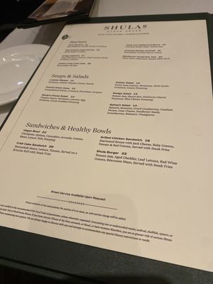 Menu photo 6 Shula's Steak House Naples, FL Menu photo 6 Shula's Steak House Naples, FL