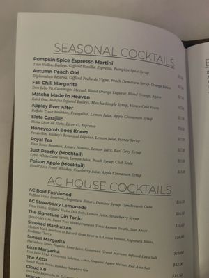 Menu photo 3 AC Sky Bar Orlando, FL Menu photo 3 AC Sky Bar Orlando, FL