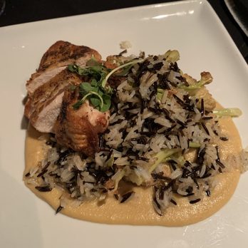 Meridian Restaurant & Bar - Chicken Breast with wild rice - New American Near Me - Indianapolis, Indiana