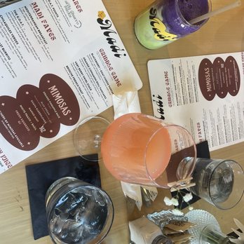 Madi - Guava mimosa & ube matcha latte - Breakfast & Brunch Near Me - San Diego, California Madi - Guava mimosa & ube matcha latte - Breakfast & Brunch Near Me - San Diego, California