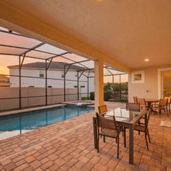 Jet Media Productions - Pool sunset photos