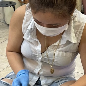 Nice Nail & Spa 3 - Get anybody but her! My toe nails are cut crooked and painted horribly. I even requested to do another callus removal and she refused. - Nail Salons Near Me - Visalia, California