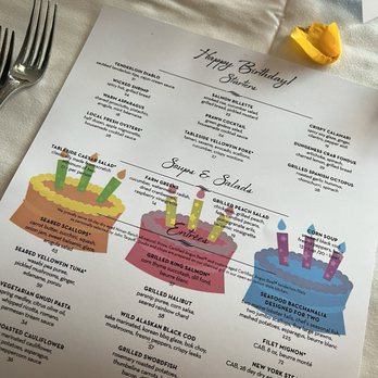 AQUA by El Gaucho - Birthday menu - Seafood Near Me - Seattle, Washington AQUA by El Gaucho - Birthday menu - Seafood Near Me - Seattle, Washington