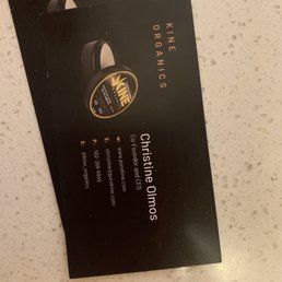 Kine Organics cards Kine Organics cards