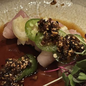 Sandfish - Hamachi crudo - Sushi Bars Near Me - Palm Springs, California Sandfish - Hamachi crudo - Sushi Bars Near Me - Palm Springs, California
