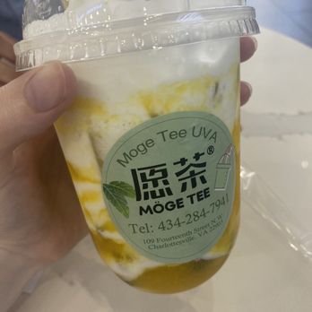 Möge Tee - Mango bubble tea - Bubble Tea Near Me - Charlottesville, Virginia