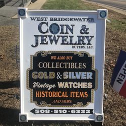 West Bridgewater Coin and Jewelry Buyers - Stop in and check us out.