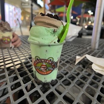 Jeremiah's Italian Ice - Grasshopper - Desserts Near Me - Gainesville, Florida