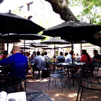 Backstreet Cafe - Corner shot of patio - New American Near Me - Houston, Texas