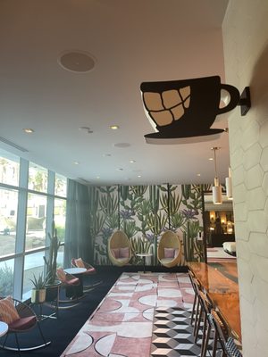 Funny Library Coffee Shop by null