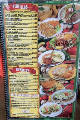Menu photo 2 Lolita's Restaurant Baldwin Park, CA