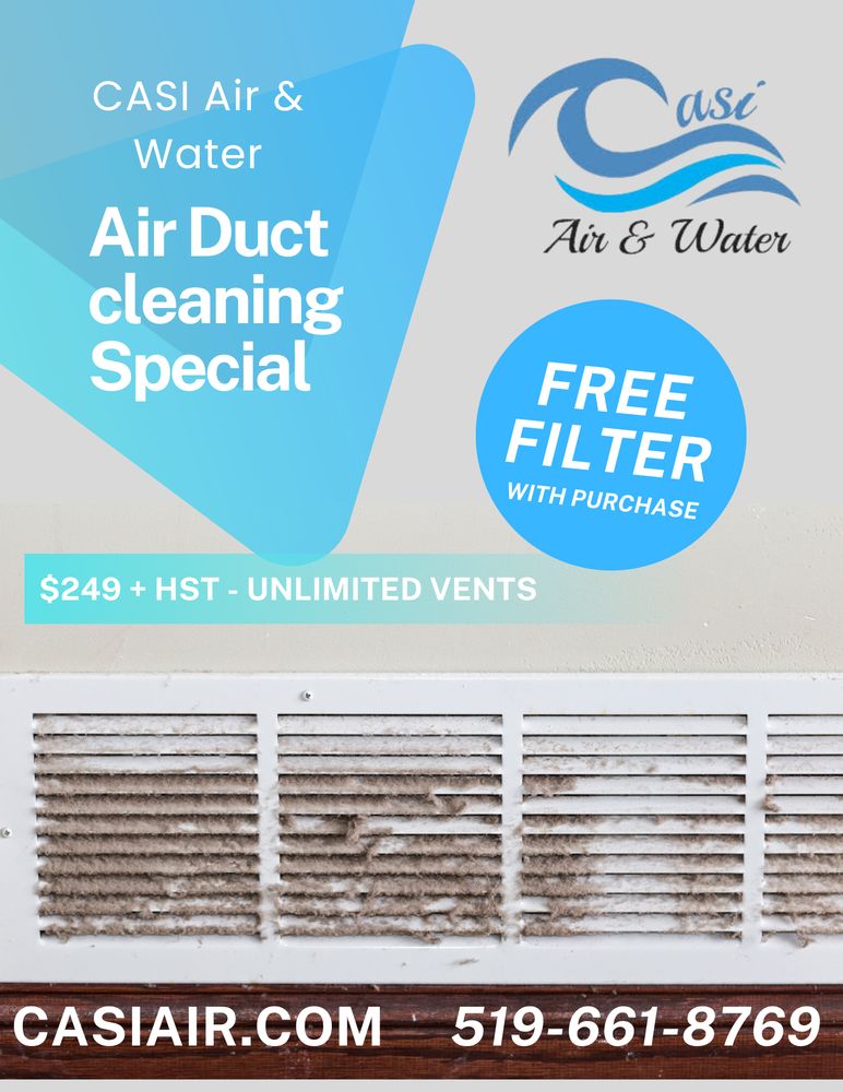 CASI AIR & WATER Updated September 2024 1011 Hubrey Road, London