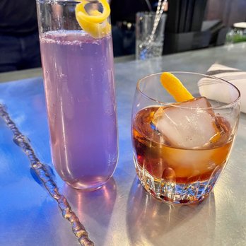 Primrose Table - French 75 and Old Fashhioned - Desserts Near Me - Murfreesboro, Tennessee