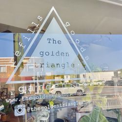 The Golden Triangle - Store sign