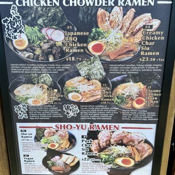Ramen Sumiya - Menu p.1 (July 2025) - Ramen Near Me - Torrance, California Ramen Sumiya - Menu p.1 (July 2025) - Ramen Near Me - Torrance, California
