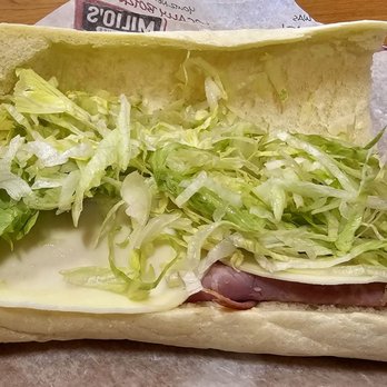 Milio’s Sandwiches - American favorite no tomato or mayo - Sandwiches Near Me - Stoughton, Wisconsin Milio’s Sandwiches - American favorite no tomato or mayo - Sandwiches Near Me - Stoughton, Wisconsin