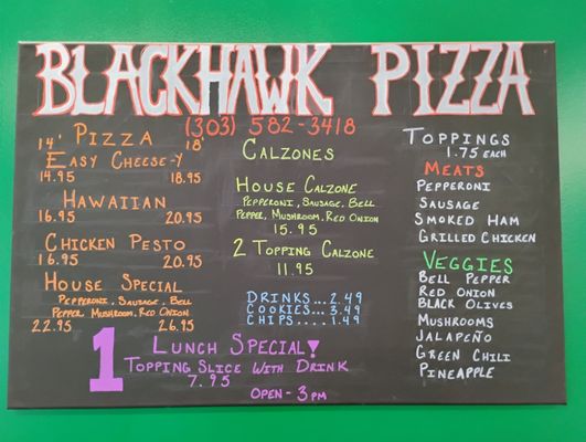 Black Hawk Pizza by null