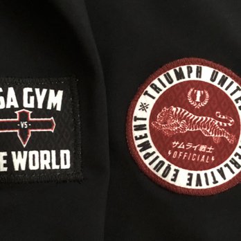 Combat Sports Academy - Triumph United / CSA Gym co-branded shorts - Martial Arts Near Me - Pleasanton, California