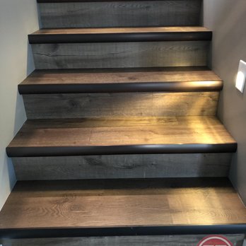 EZ Floorz - Shop At Home - Luxury Vinyl Steps - Flooring Near Me - North Liberty, Iowa