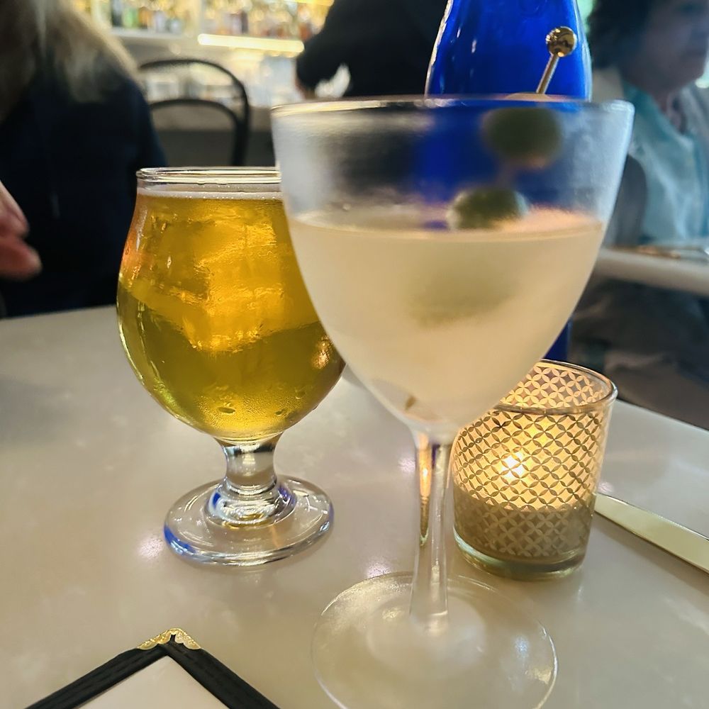 Jolie Restaurant - Dirty Martini - French Near Me - Raleigh, North Carolina