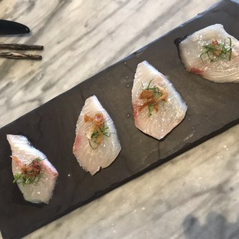 Slanted Door - Yellow tail appetizer - Vietnamese Near Me - San Ramon, California
