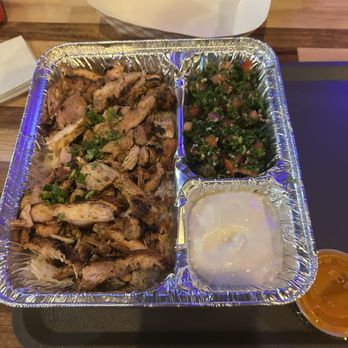 The Charcoal Restaurant - Chicken Platter with Tabouli Salad - Mediterranean Near Me - Louisville, Kentucky The Charcoal Restaurant - Chicken Platter with Tabouli Salad - Mediterranean Near Me - Louisville, Kentucky