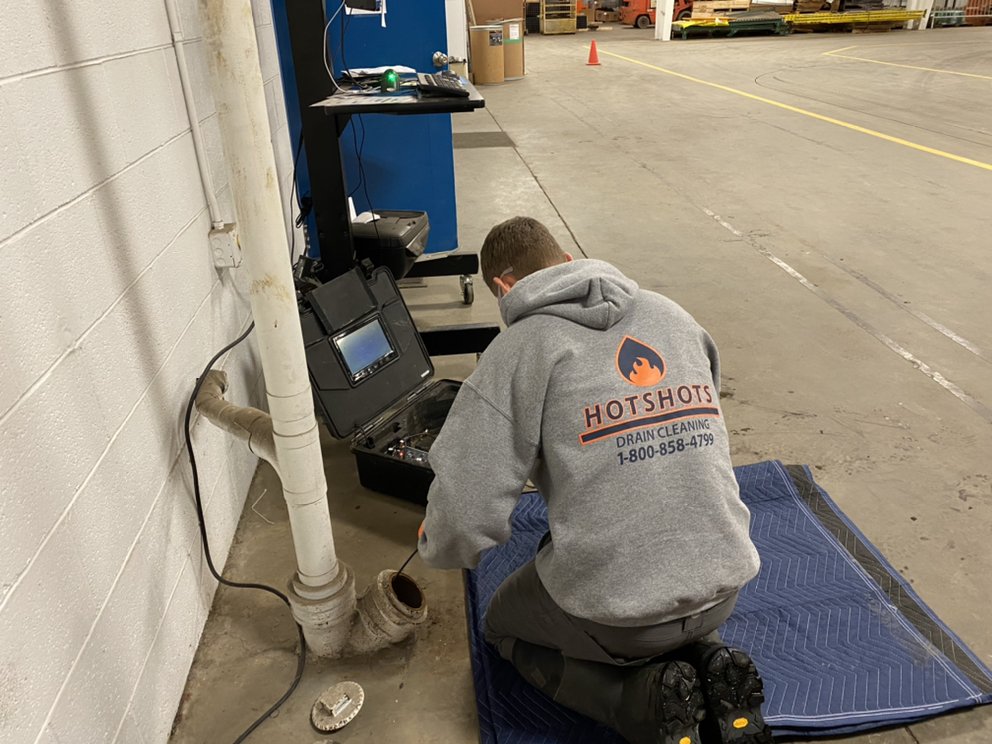 Slide of Hotshots Drain Cleaning