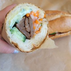 Prologue Coffee & Tea - Vegan bahn mi