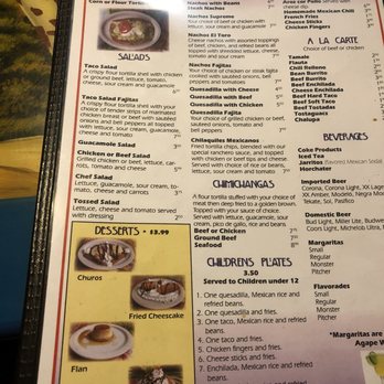 El Sombrero - Lunch & Dinner Menu (page 5) - Mexican Near Me - Plymouth, Wisconsin El Sombrero - Lunch & Dinner Menu (page 5) - Mexican Near Me - Plymouth, Wisconsin