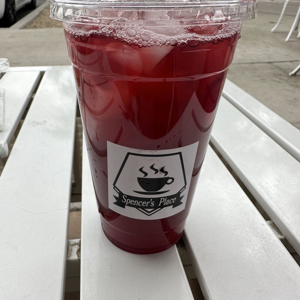 Spencer's Place - Strawberry infused Iced Tea - Coffee & Tea Near Me - Surprise, Arizona Spencer's Place - Strawberry infused Iced Tea - Coffee & Tea Near Me - Surprise, Arizona