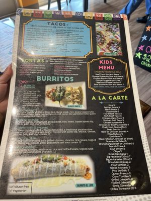 Menu photo 3 Maria Bonita Cantina Williamsburg, VA