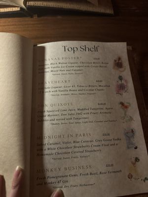 Menu photo 3 Cold Shoulder Bar Los Angeles, CA