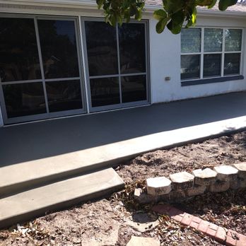 Berny's Patios - Back patio with step - Masonry/Concrete Near Me Berny's Patios - Back patio with step - Masonry/Concrete Near Me
