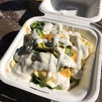 The Union Market - Green Day (two eggs, american cheese, spinach, avocado & house-made basil dressing) - Coffee & Tea Near Me - Tuckerton, New Jersey The Union Market - Green Day (two eggs, american cheese, spinach, avocado & house-made basil dressing) - Coffee & Tea Near Me - Tuckerton, New Jersey